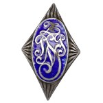 II RP, Badge of the Union of Polish Common School Teachers - Silver