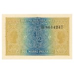 GG, 1/2 mkp 1916 B Gen.