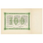 Pledge letter of the City of Lodz for 100 rubles - RZADKOŚC