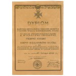 II RP, Diploma of the Cross of the Heroes of the Spirit - small