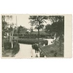 II RP, Photograph of swearing in at the Police School in Mosty Wielkie - Leonard Marszalek