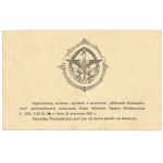 II RP, Legitimation of badge of 55 Poznań Infantry Regiment - signature of Rowecki