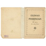 II RP, Legitimation of badge of 57th Infantry Regiment - to Knedler