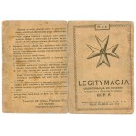 II RP, Legitimation of badge of 62nd Infantry Regiment - for rifleman from regimental artillery platoon