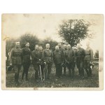 Second Republic, Photograph of Gen. Wladyslaw Sikorski with commanders from the 5th Army 1921