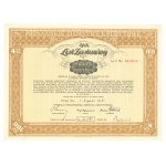 Poznań Credit Lands, 4% conversion mortgage bond, 01.07.1935
