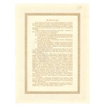 Poznań Credit Lands, 4% conversion mortgage bond, 01.07.1935