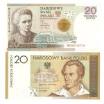 Set of collector issue banknotes - 2 copies.