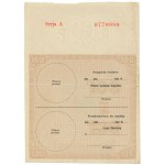 Assignment of the Ministry of Treasury (1939) - 100 zloty A