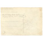 II RP, Banner Post of the 10th Heavy Artillery Regiment during the parade Przemyśl