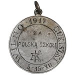 Poland, Token for Polish School Vilnius-Lukiszki 1917