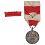 II RP, May 3, 1925 medal with ribbon