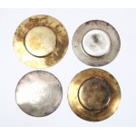 Set of silver patens- early 20th century.