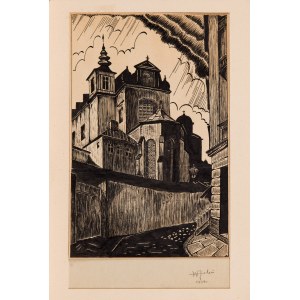 W. JELEŃ (XX w.), Kościół Św. Anny w Warszawie, 1949