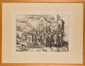Lucas VAN LEYDEN (ok. 1494-1533) - według, Nawrócenie św. Pawła
