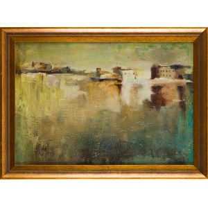 Painter unspecified (20th century), Landscape over water