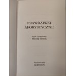 GLENSK Mikołaj - PRAWDZIWKI AFORYSTYCZNE DEDYKACJA AUTORA