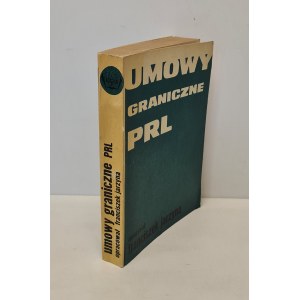 JARZYNA Franciszek - UMOWY GRANICZNE PRL DEDYKACJA