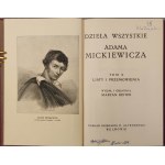 MICKIEWICZ Adam - DZIEŁA WSZYSTKIE Tomy II-III, V-XII