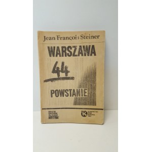 STEINER Jean-Francois - WARSZAWA POWSTANIE 44
