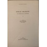 NICOLL Allardyce - DZIEJE DRAMATU OD AISCHYLOSA DO ANOUILHA Tom I-II Wydanie 1