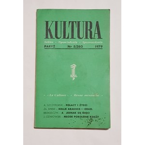 KULTURA PARYŻ Nr.5/380 1979 m.in. Polacy i Żydzi, Holocaust a sprawa polska