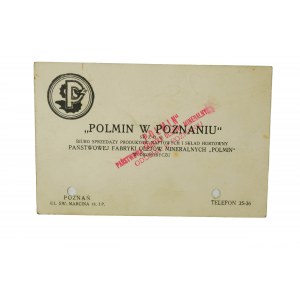 POLMIN w Poznaniu Sp. z o.o. REKLAMA Państwowej Fabryki Olejów Mineralnych Polmin, [AW IV]