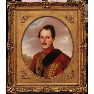 Nikolai Karlovich BARANOV (von BARANOFF), PORTRET OF MICHAEL VASILYEVICH PASZKOV, ca. 1835