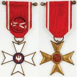 KRZYŻ OFICERSKI ORDERU ODRODZENIA POLSKICH wz. 1921, Wiktor Gontarczyk, 1921-39