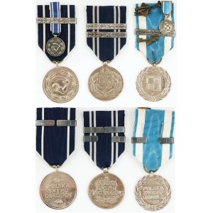TRZY MEDALE „POLSKA SWEMU OBROŃCY” wz. 1945