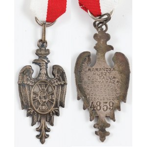 ODZNAKA PAMIĄTKOWA INTERNOWANYCH ŻOŁNIERZY POLSKIEGO KORPUSU POSIŁKOWEGO, 1918