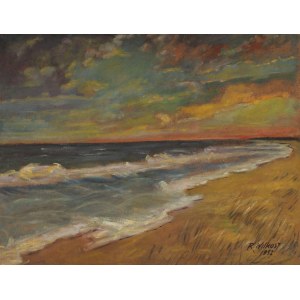 Roman WILKOSZ, BRZEG MORZA, 1957