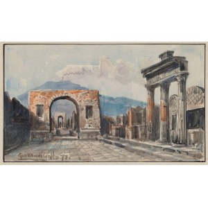 Giovanni GALLO, ŁUK TRIUMFALNY W POMPEJACH, 1977