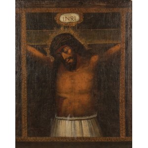 Pittore della scuola di Cuzco, Perù, SEÑOR DE LOS TEMBLORES, XVII secolo.