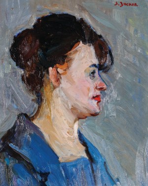 Jacques ZUCKER (Jakub Cukier), PORTRET KOBIECY