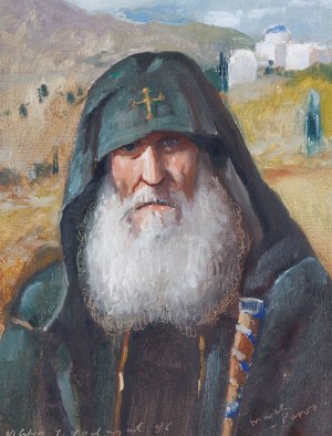 Jerzy Wiktor JĘDRZEJAK, MNICH NA PAROS, 1996