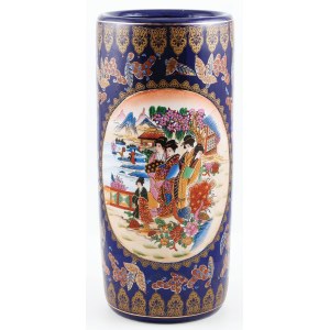 CYLINDRIC VASA, Japan, 20th century.