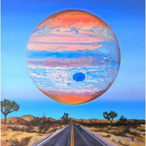 Joanna ABRA (Pseudonym, geb. 1986), Dem Jupiter entgegen (V), 2024
