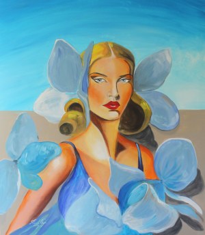 Honorata CHAJEC (ur. 1983), Dziewczyna z Saint-Tropez, 2024