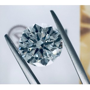 LABORGEZÜCHTETER DIAMANT 4,17 CTS F - VS1 - IGI - LG40205