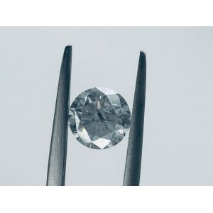 DIAMOND 1.59 CT - FANCY GRAY - I1 - ENGRAVED WITH LASER - C30616-14-LC