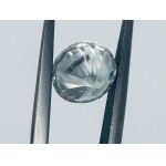 DIAMOND 1.59 CT - FANCY GRAY - I1 - ENGRAVED WITH LASER - C30616-14-LC
