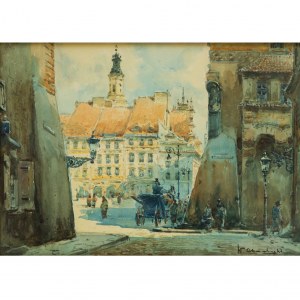 Władysław Chmieliński (1911 – 1979) Rynek Starego Miasta w Warszawie