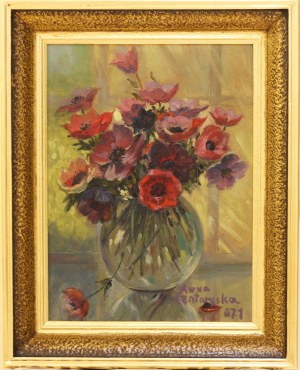 Anna Czartoryska (1887 – 1980) Wazon z kwiatami
