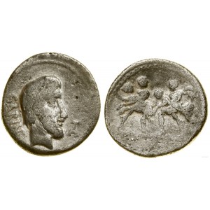 Repubblica romana, denario, 89 a.C., Roma