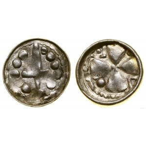 Niemcy, denar krzyżowy, (ok. 1080-1100)