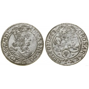 Poland, sixpence, 1663 AT, Bydgoszcz