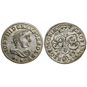 Poland, sixpence, 1683, Bydgoszcz