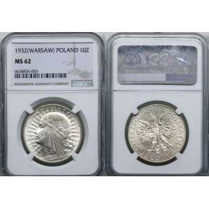 Polska, 10 złotych, 1932, Warszawa