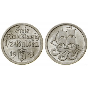 Poland, 1/2 guilder, 1923, Utrecht